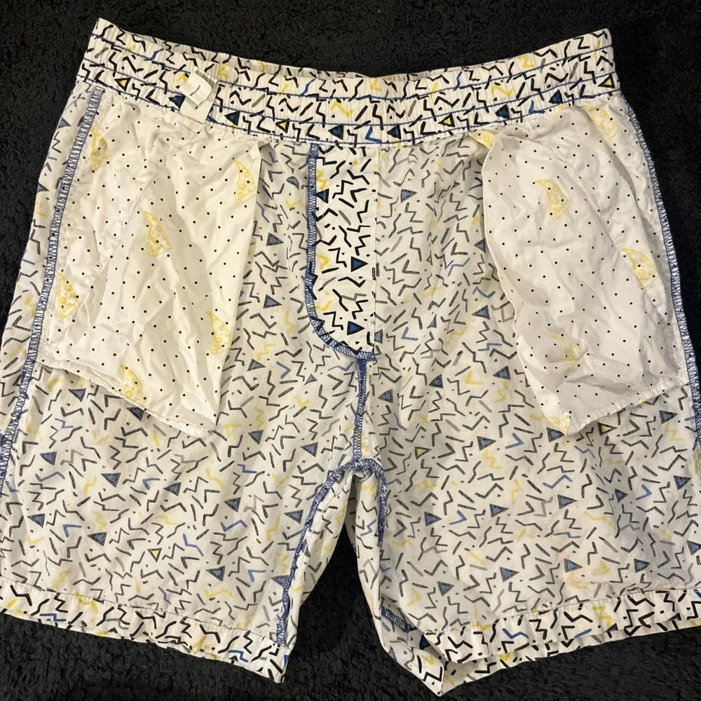 cactus man ricky singh shorts men's 32 medium 80s cotton casual 7 inch inseam